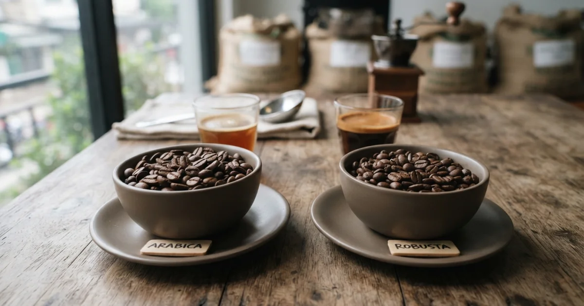 Arabica czy Robusta: czym różnią się te kawy i jak rozpoznać je w filiżance?